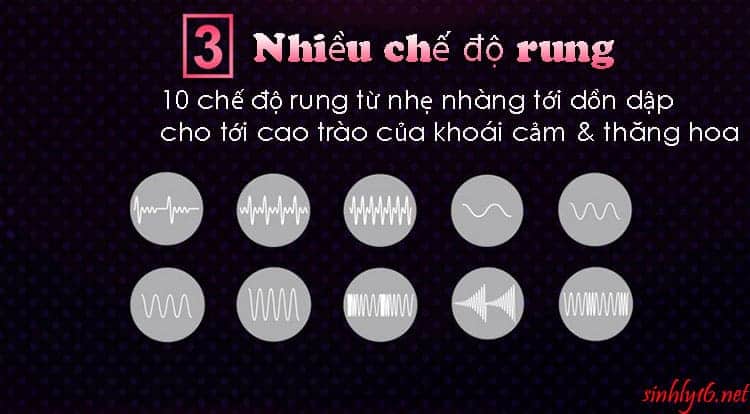 10 chế độ rung của Fun Pulsador