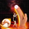 Dương vật Cyberskin mềm mịn gân guốc siêu rung- chiến binh Leggy- DV44C