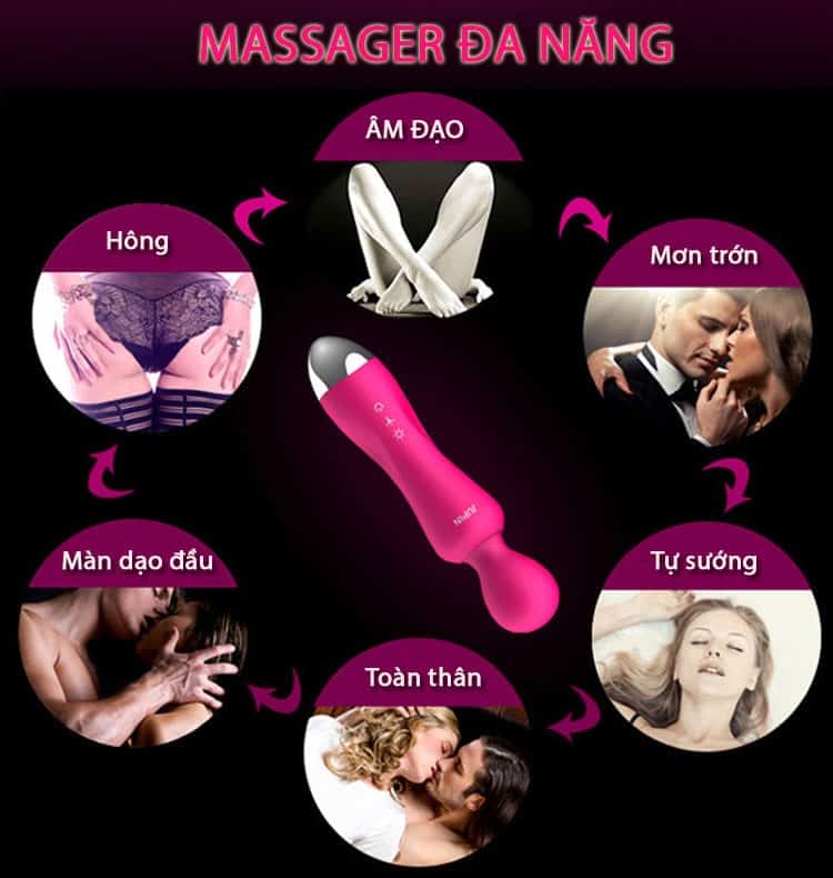 Chày rung Nano Jupin có rất nhiều tính năng tuyệt vời