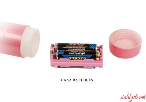 DD15 có 4 Pin AAA lắp rất dễ dàng