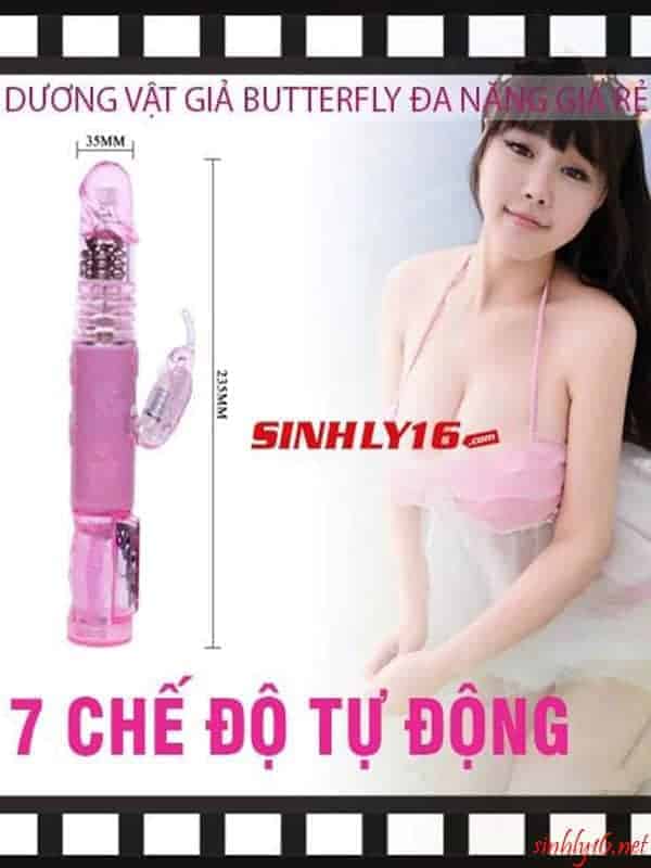 Dương vật giả đa năng cao cấp Butterfly sướng theo 7 chế độ