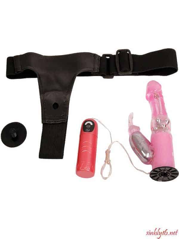 Dương vật giả dây đeo ngụy trang rung