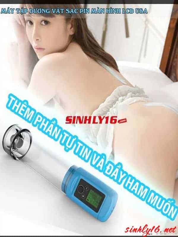 Máy tập Dương vật Penis II sạc pin màn hình LCD