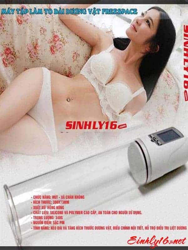 Máy tập là to và dài dương vật Freespace chân không