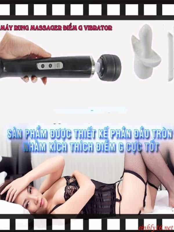 Máy Wand AV Massager G-Spot 2 đầu phụ cực cool