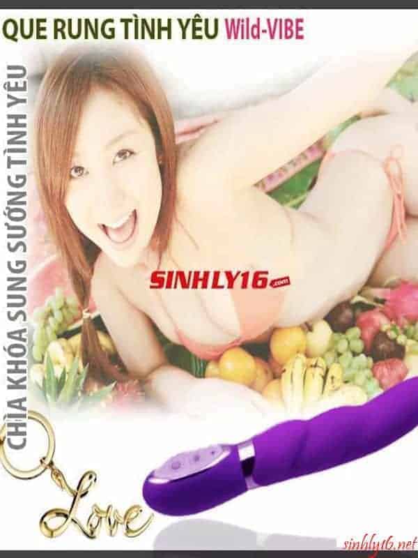 Que rung tình yêu Wild Vibe 10 chức năng rung