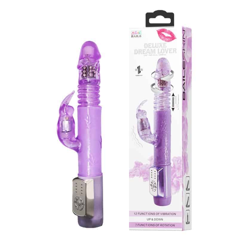 Dương Vật Giả Butterfly Rung Ngoáy Xoay Thụt Tới Thụt Lui Rabbit  – DV435