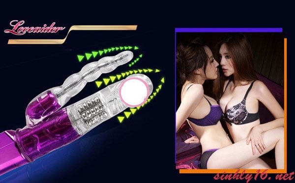 Có luồng rung ở 2 đầu dương vật và phần kích thích hậu môn