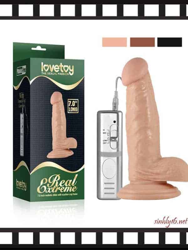 Dương vật giả Lovetoy mềm mịn rung siêu mạnh