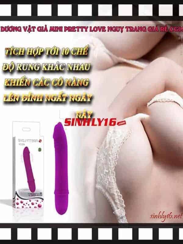 Dương vật giả mini pretty love ngụy trang bắt mắt