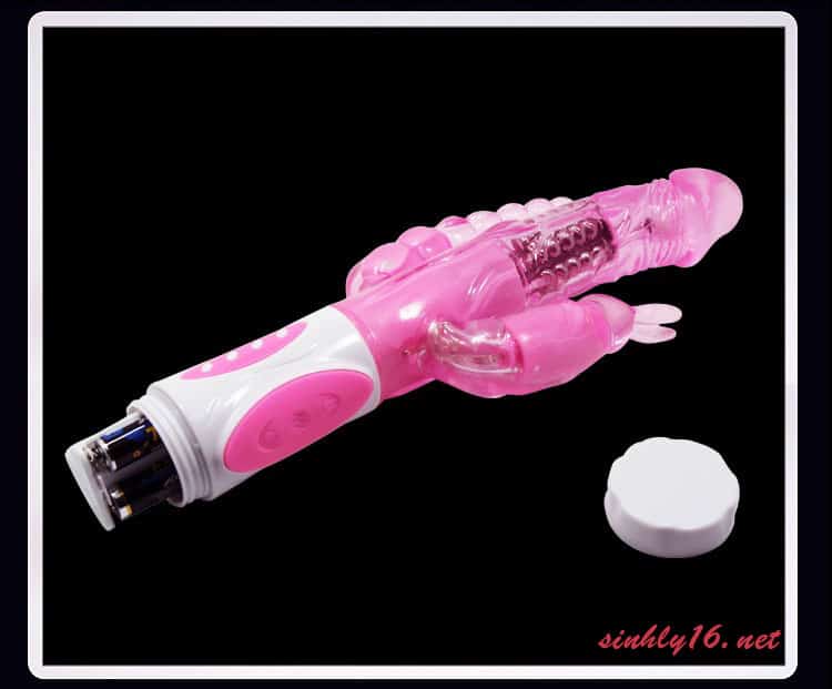 Dương vật giả Pretty Bunny tháo lắp Pin dễ dàng