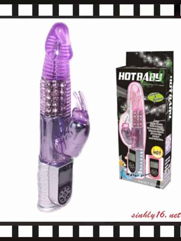 Dương Vật Giả Rung Ngoái HOT BABY Thủ Dâm Cực Phê
