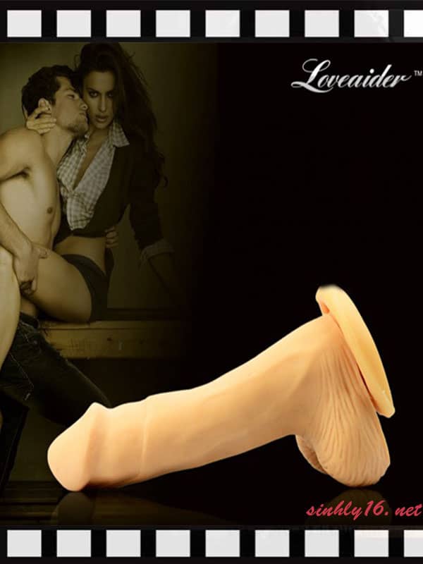 Dương vật giả Silicon LoveAider 02 dán tường siêu mịn