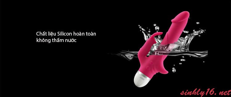 Dương vật silicon rung giật mạnh hoàn toàn không thấm nước