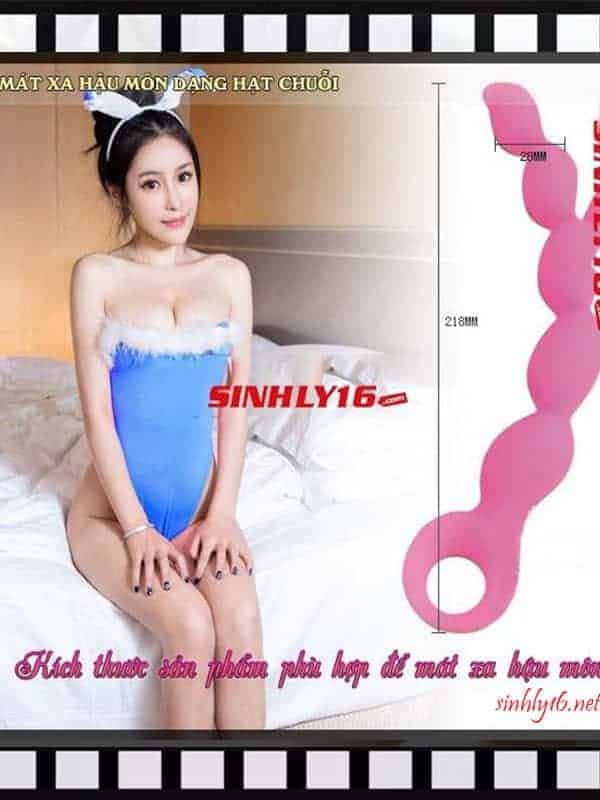 Fabulous Đồ chơi hậu môn hạt chuỗi mềm dẽo