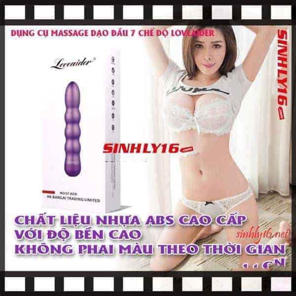 Dụng cụ massage dạo đầu Loveaider 7 chế độ - HAU16