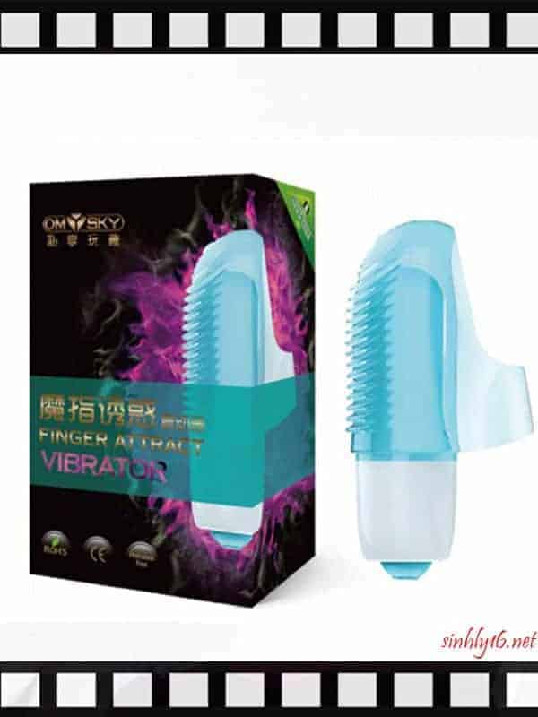 Kích thích điểm G Máy rung đeo ngón tay Finger Attract