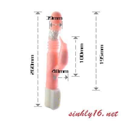 Kích thước Dương vật giả rung xoay thụt ngoáy