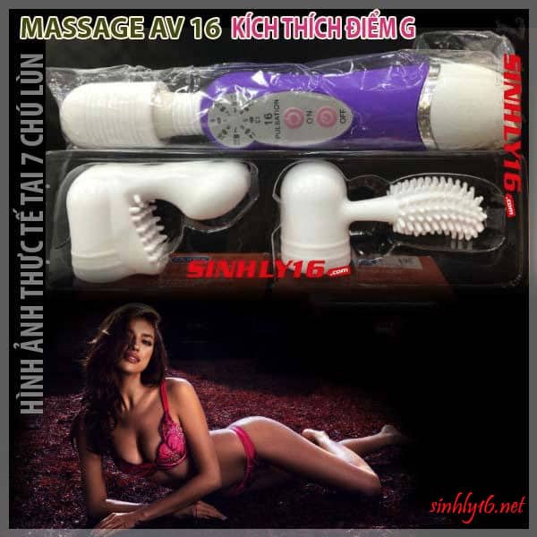 Massage AV 16 kích thích điểm G hiệu quả