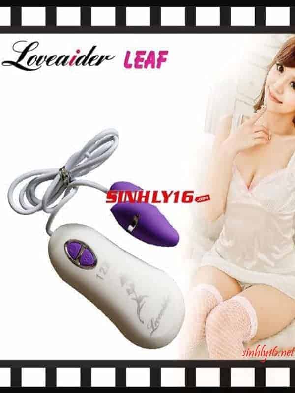 Trứng rung 12 chế độ chiếc lá đa năng Loveaider