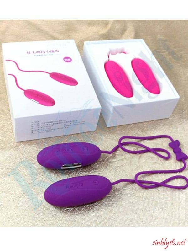 Trứng Rung Cao Cấp 2 Đầu , Sạc Pin – Aphojoy 2