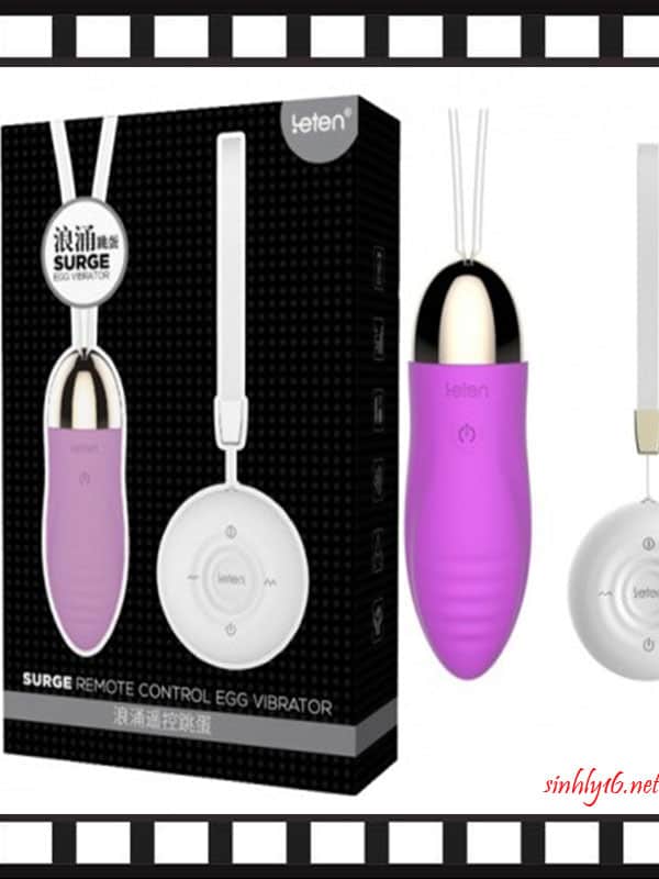 Trứng rung không dây sạc usb Leten Surge