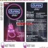 Vòng rung Durex Bliss Vibrating Ring có phần gai