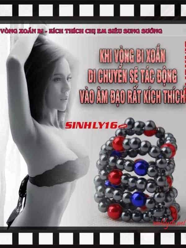 Vòng xoắn bi kích thích chị em siêu sung sướng