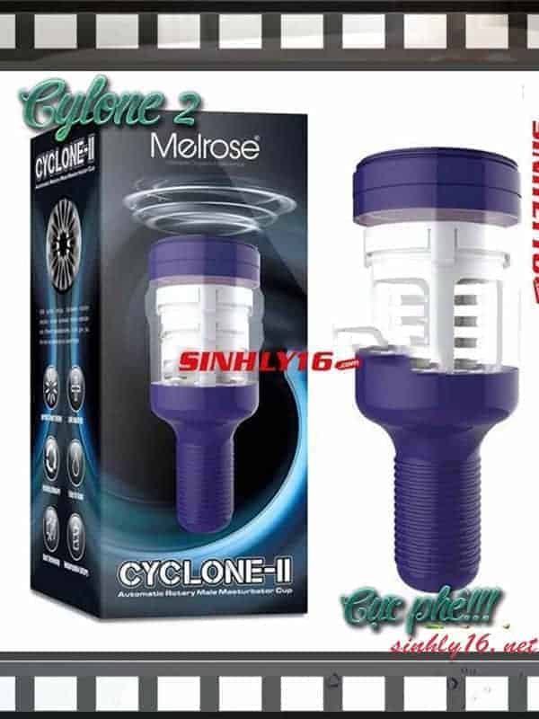 Âm đạo giả Cyclone 2 tự động bú cu