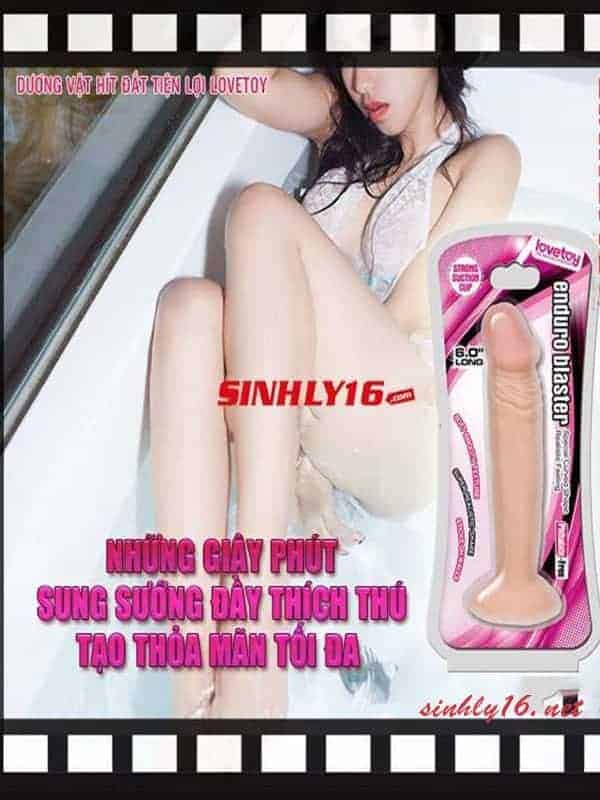 Dương vật giả dán tường Lovetoy EB
