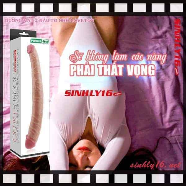 Cu Giả Lovetoy Có Màu Da  2 Đầu To Nhỏ Khác Nhau DV49H