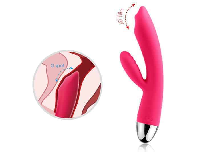 Máy rung liếm điểm G độc đáo Svakom Trysta -MS211