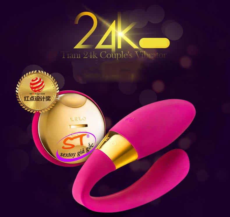 Trứng Rung Lelo Tiani 24K- Siêu Phẩm Phòng The Mạ Vàng 24K - DC85K