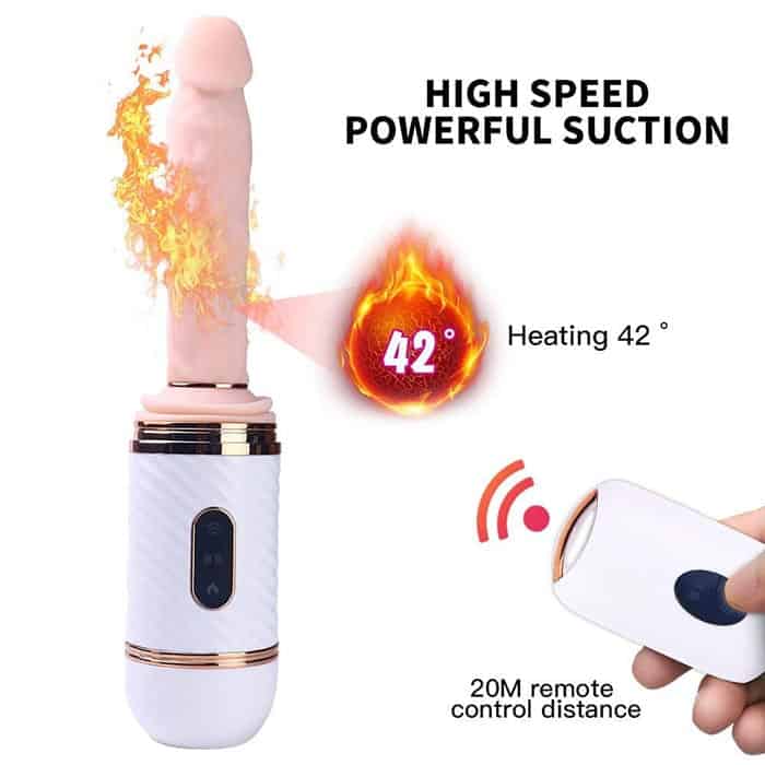 Dương Vật Giả Tự Động CYCLONE FIRE Rung - DC50N