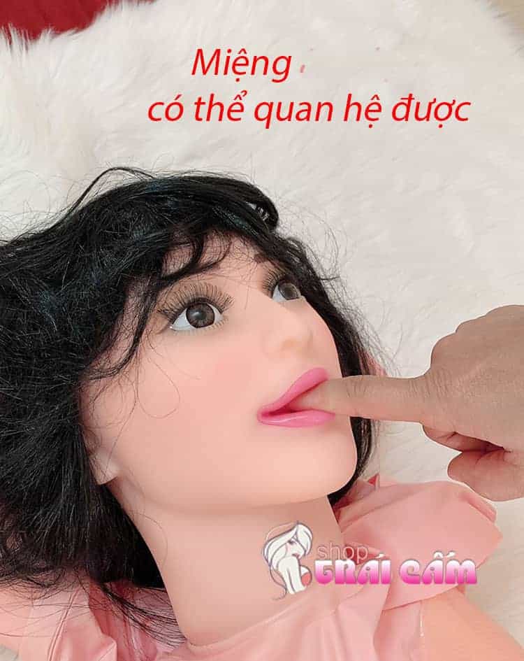 Búp bê bơm hơi cao cấp ngực slicon mềm, rung rên như thật BC40