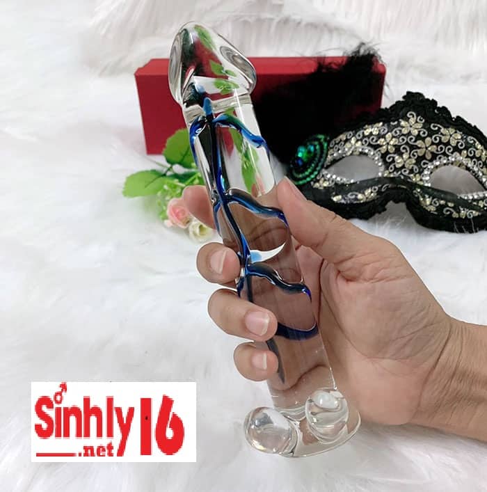 Dương Vật Giả Thủy Tinh Êm Ái DV52K