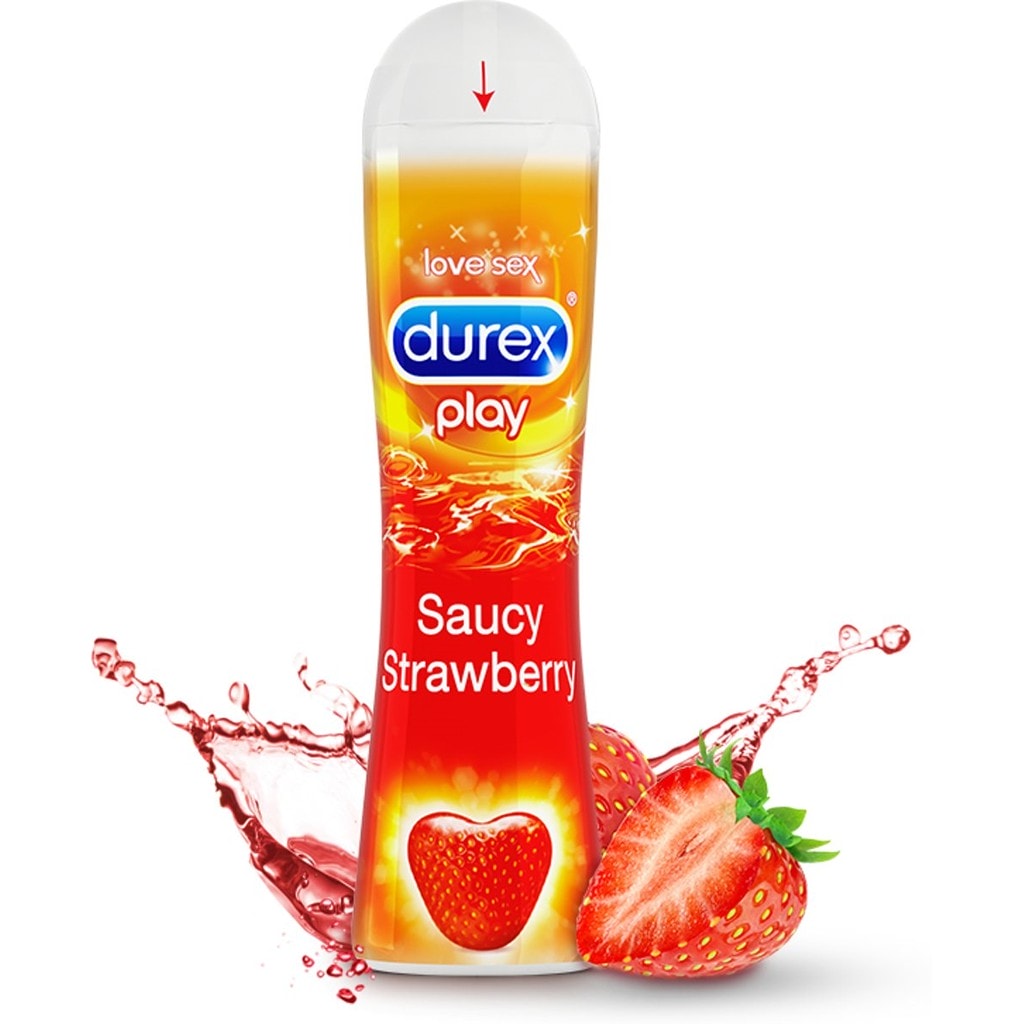 Gel bôi trơn cao cấp hương dâu Durex Play Strawberry 100ml DR02
