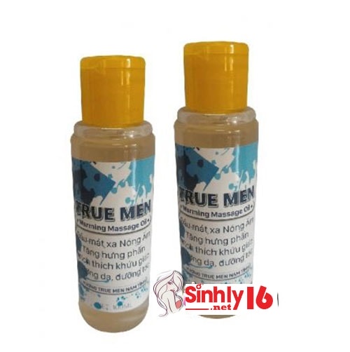 Dầu mát xa nóng ấm TRU MEN 100ml G25C