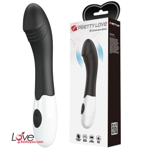 Dương vật Prettylove Elemental 30 chế độ rung DC77U